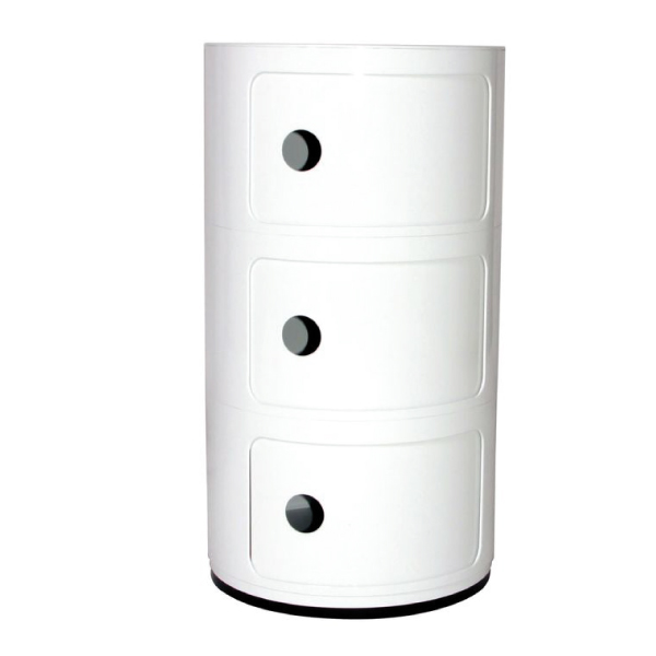 Rangement Componibili / 3 tiroirs - H 58 cm